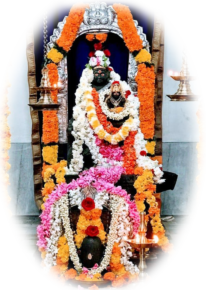 Sri Devaki Krishna-Rawalnath temple deity adorned for worship